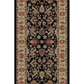 Homeric 9 ft. 3 in. x 12 ft. 6 in. Ankara Sultanabad Black HO216888